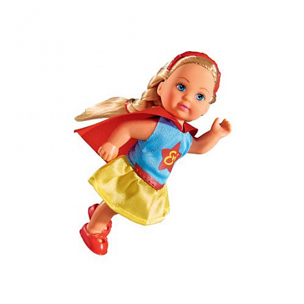 Кукла Еви в костюме супергероя, 2 вида, 12 см. 